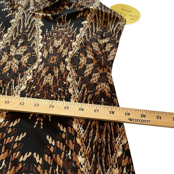 Emma & Michele Graphic/Reptile/Aztec Print-Sleeveless-Size XL-NWT - Picture 8 of 11